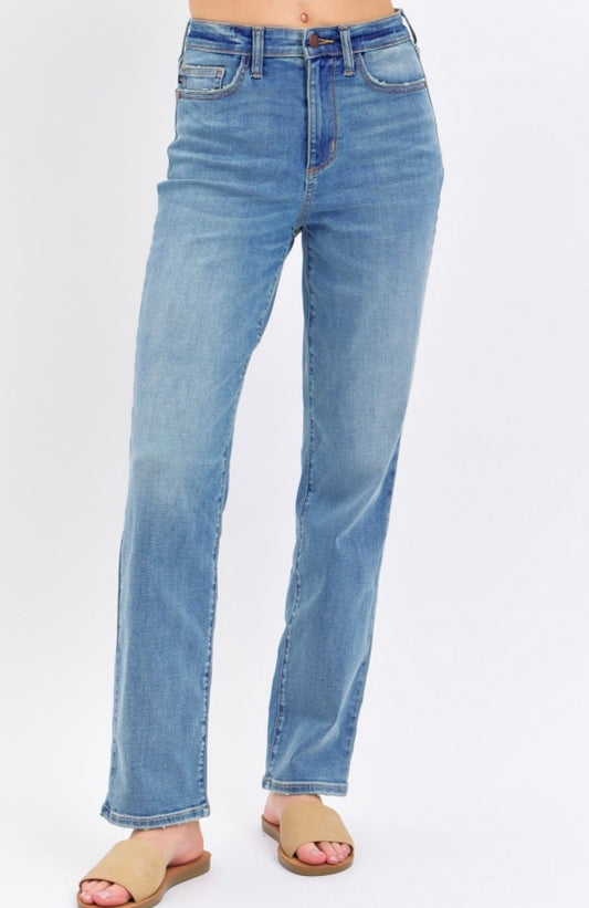 Judy Blue High Waisted Straight Fit Jeans
