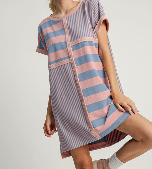 Striped Casual Dress