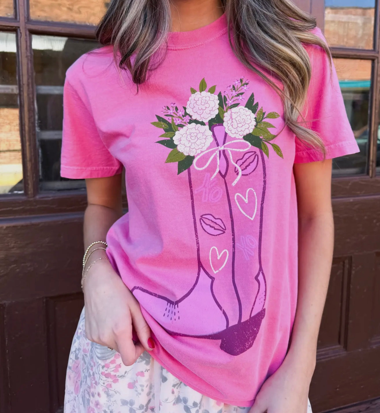 Blossom Boot Tee