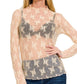 Lace Layering Long Sleeve Top