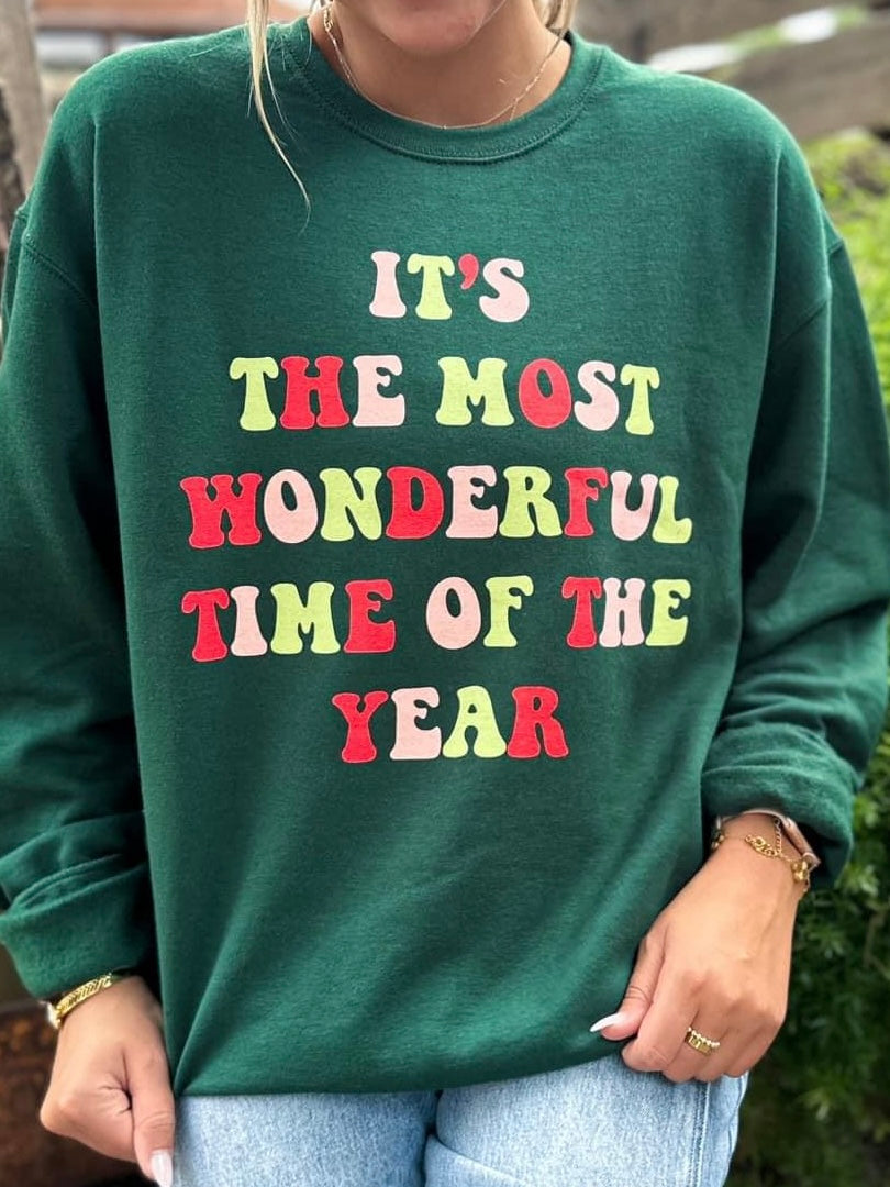 It’s The Most Wonderful Time Of The Year Sweatshirt