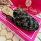 Corkys Brocade Floral Mule