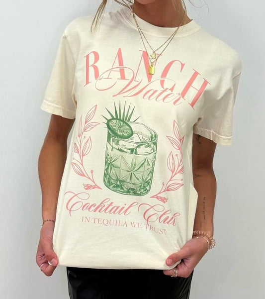 Ranch Water Cocktail Club Tee