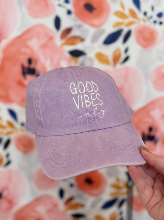 Good Vibes Only Hat