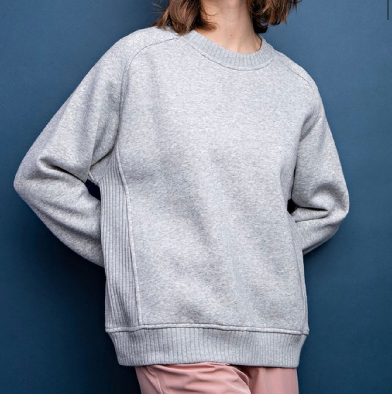 French Terry Crewneck Sweatshirt