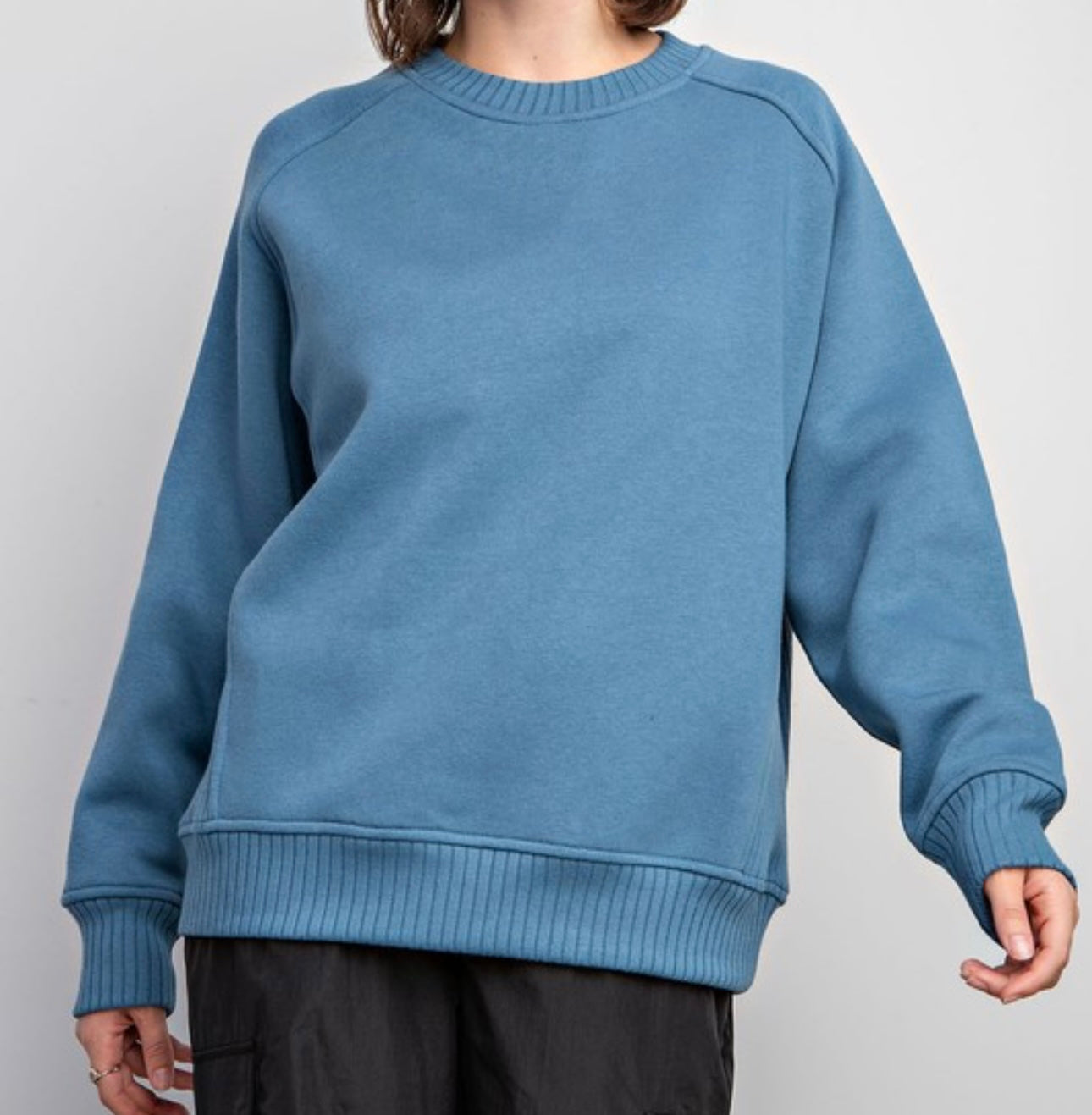 French Terry Crewneck Sweatshirt