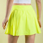 Butter Soft Pleated Active Skort