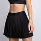 Stylish Active Pleated Tennis Skort for Effortless Play