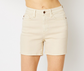 Judy Blue Bone High Waisted Shorts